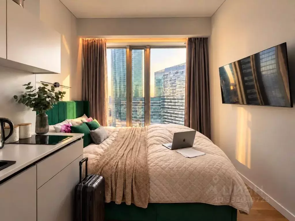 1-к кв. Москва 1-й Красногвардейский проезд, 21с2 (17.0 м) - Фото 1