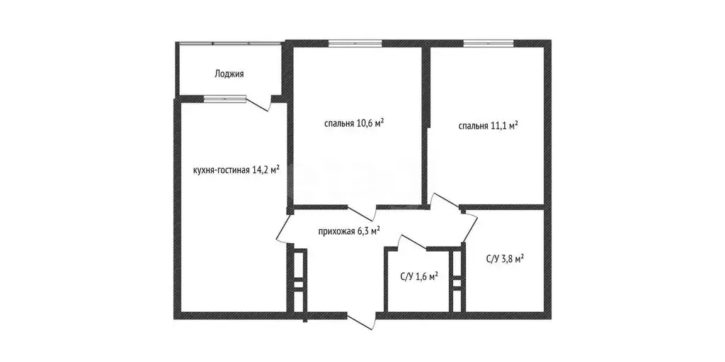 2-комнатная квартира: Краснодар, улица имени Героя Ростовского, 8к5 ... - Фото 1