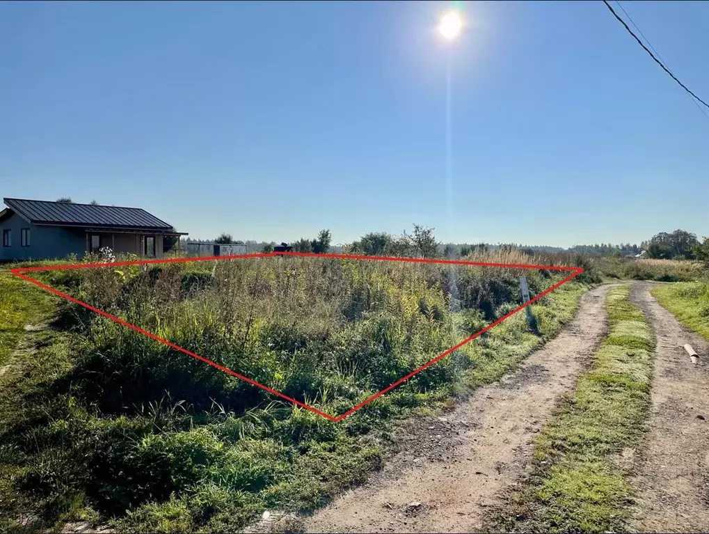 Участок в Московская область, Истра муниципальный округ, д. Ядромино  ... - Фото 1