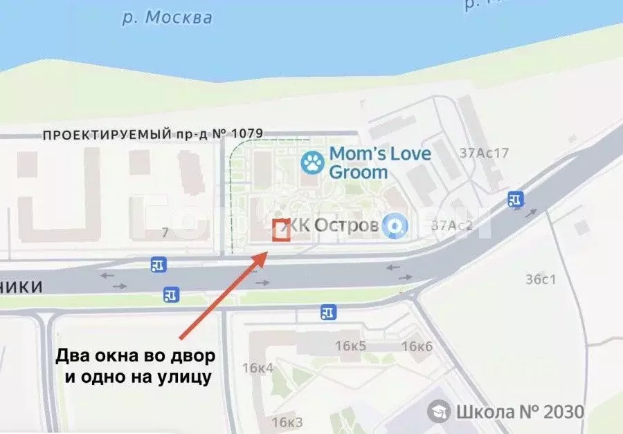 2-к кв. Москва ул. Нижние Мневники, 9 (69.3 м) - Фото 2