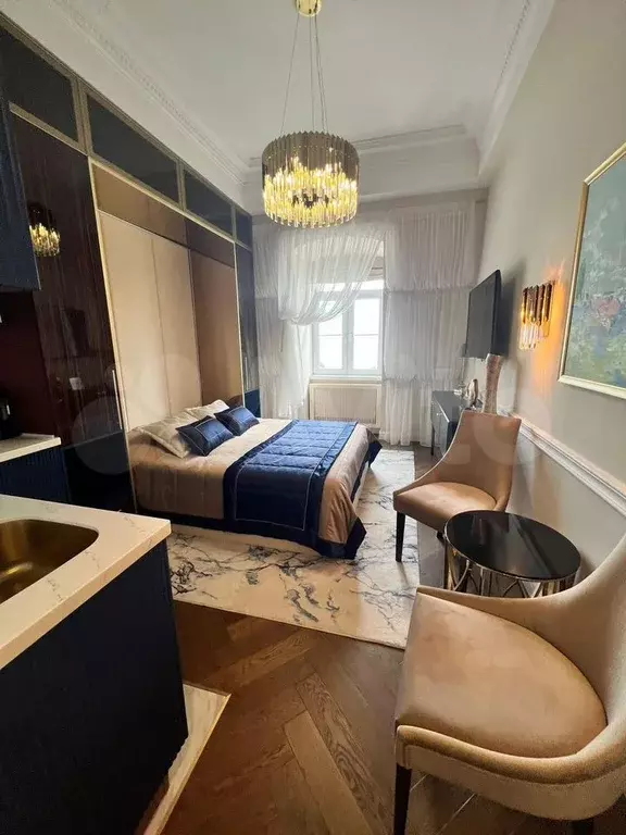 Апартаменты-студия, 28,2 м, 3/6 эт. - Фото 0