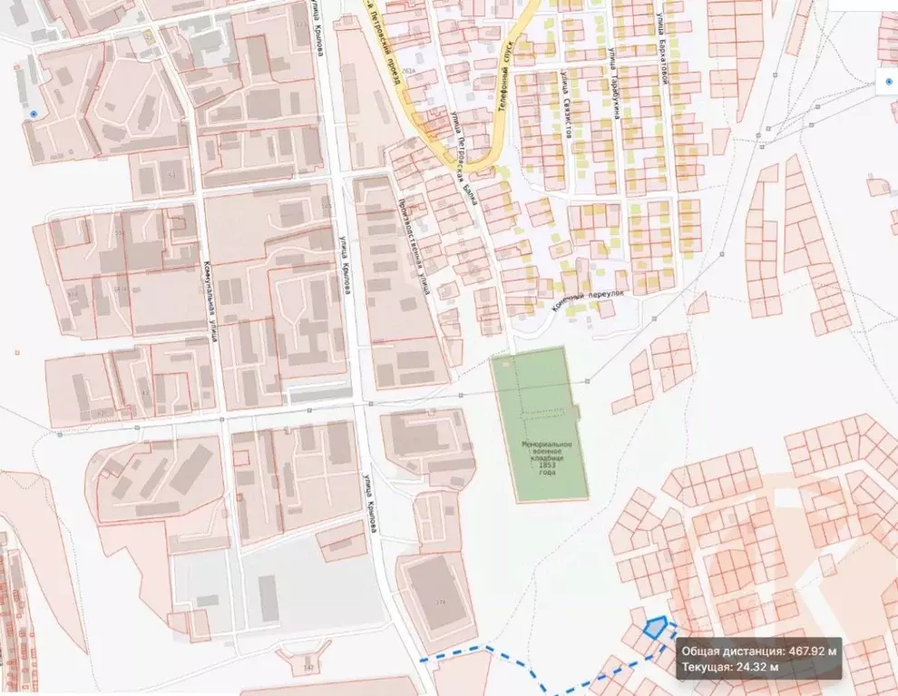 Участок в Крым, Симферополь ул. Литовского полка, 25 (6.0 сот.) - Фото 1