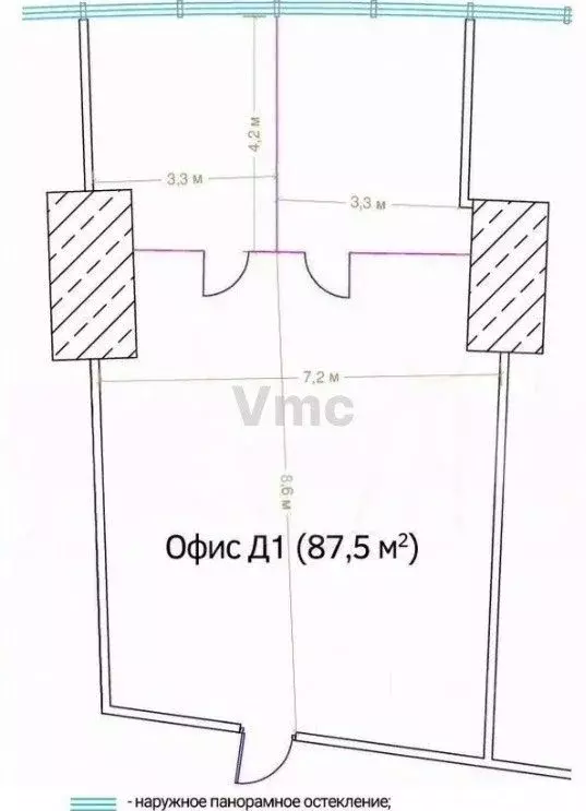 Офис в Москва наб. Пресненская, 12 (87 м) - Фото 2
