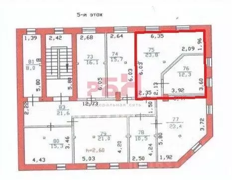 Офис в Пензенская область, Пенза ул. Карла Маркса (36 м) - Фото 1