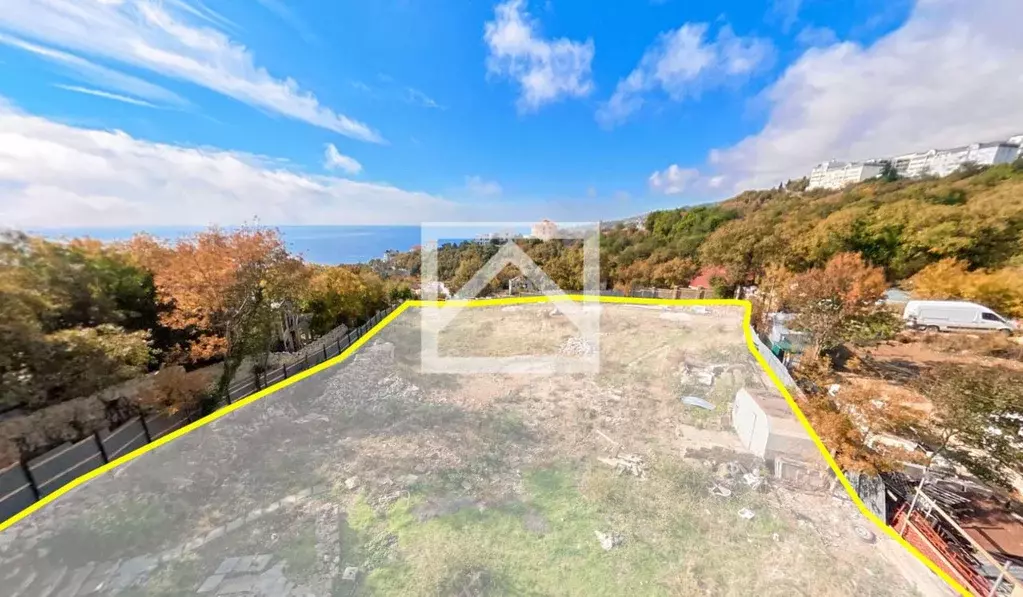 Участок в Крым, Ялта муниципальный округ, Кореиз пгт, пос. Мисхор  ... - Фото 1