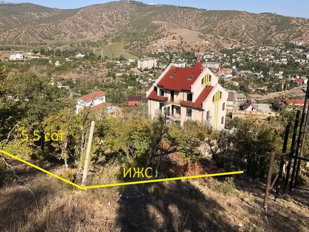 Участок в Крым, Алушта муниципальный округ, с. Малореченское ул. ... - Фото 0