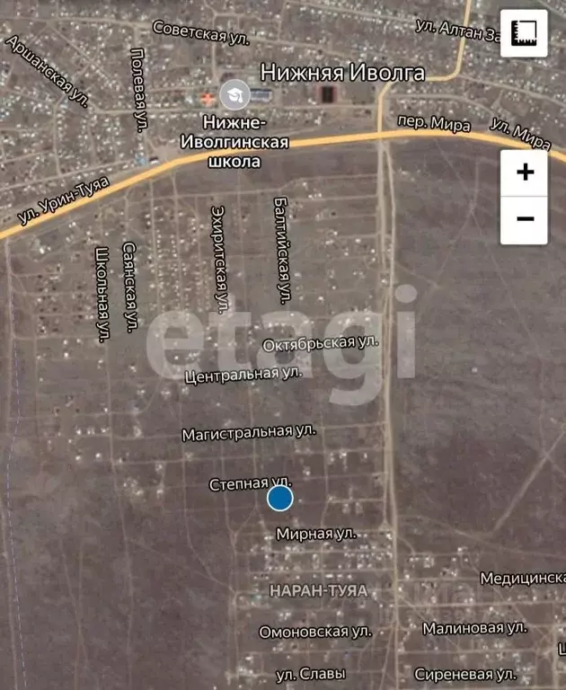 Участок в Бурятия, Иволгинский район, Нижнеиволгинское с/пос, Сэлэнгэ ... - Фото 2