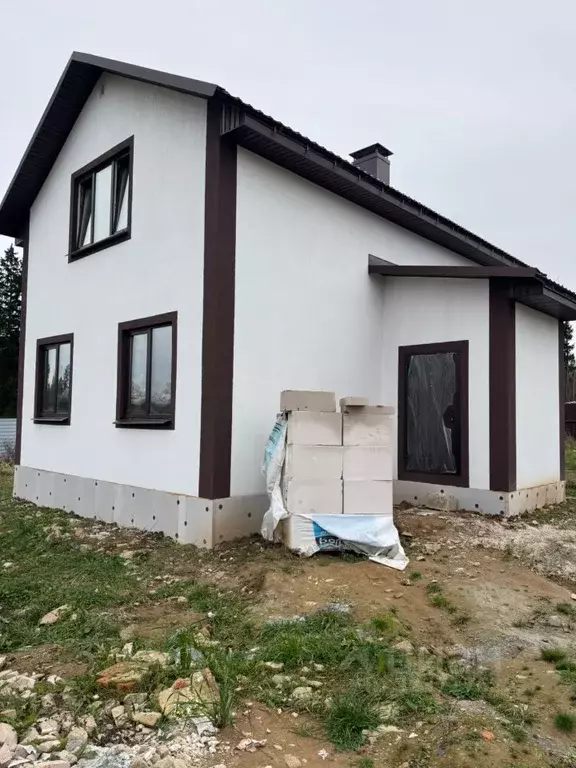 Дом в Калужская область, Совхоз Боровский с/пос, д. Кабицыно ул. ... - Фото 0