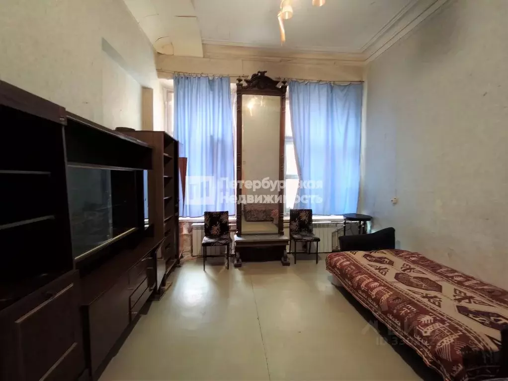 Комната Санкт-Петербург наб. Реки Фонтанки, 127 (16.0 м) - Фото 1