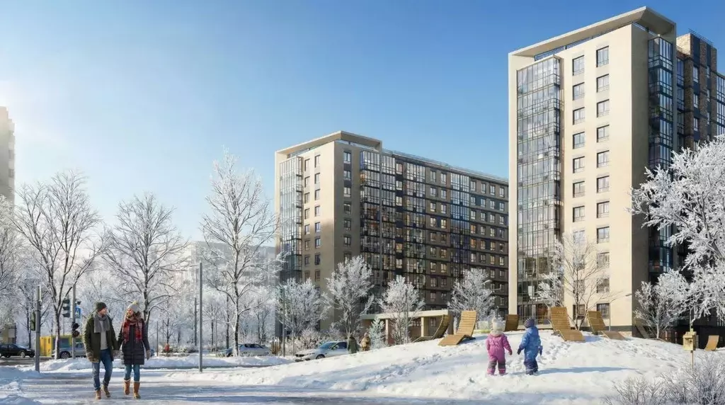 2-к кв. Ленинградская область, Всеволожский район, Заневское городское ... - Фото 2