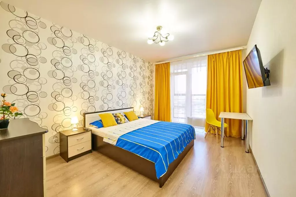 1-к кв. Пермский край, Пермь ул. Николая Островского, 93В (51.0 м) - Фото 1