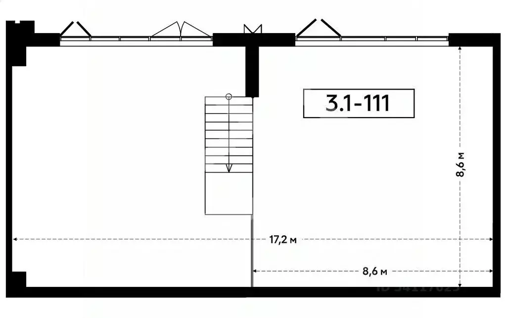 Торговая площадь в Москва БК Прокшино тер., 3 (147 м) - Фото 2