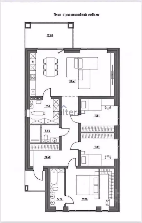 Дом в Татарстан, Казань ул. Мирзы Махмутова, 43 (150 м) - Фото 2