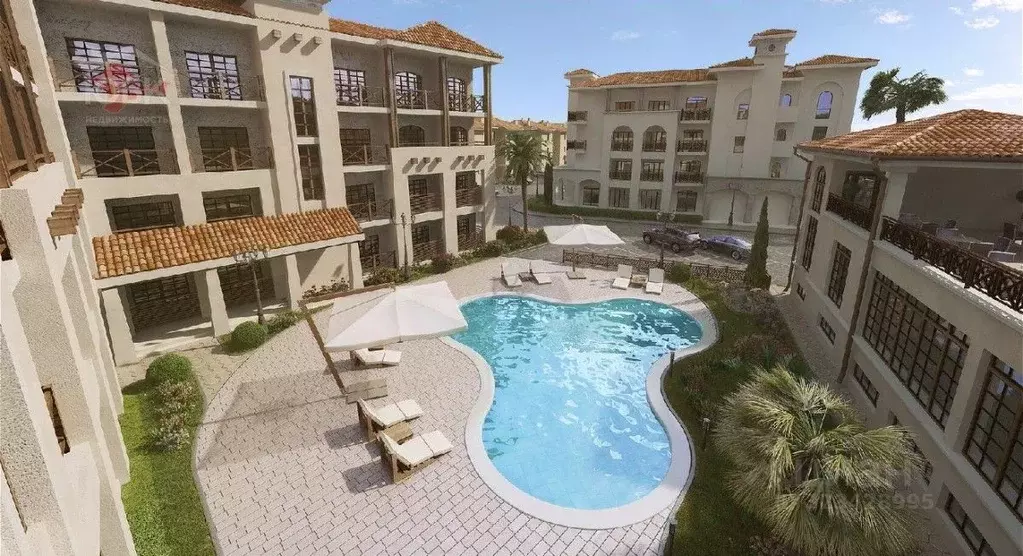 Студия Крым, Черноморское пгт ул. Сигнальная, 2Вк13 (23.0 м) - Фото 1