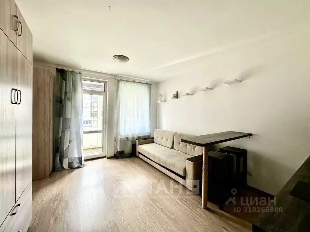 Студия Санкт-Петербург ул. Летчика Лихолетова, 14к2 (25.6 м) - Фото 1