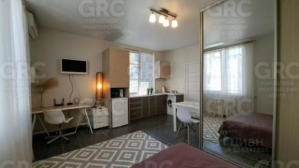 Студия Краснодарский край, Сочи Молодогвардейская ул., 2/7А (26.2 м) - Фото 2