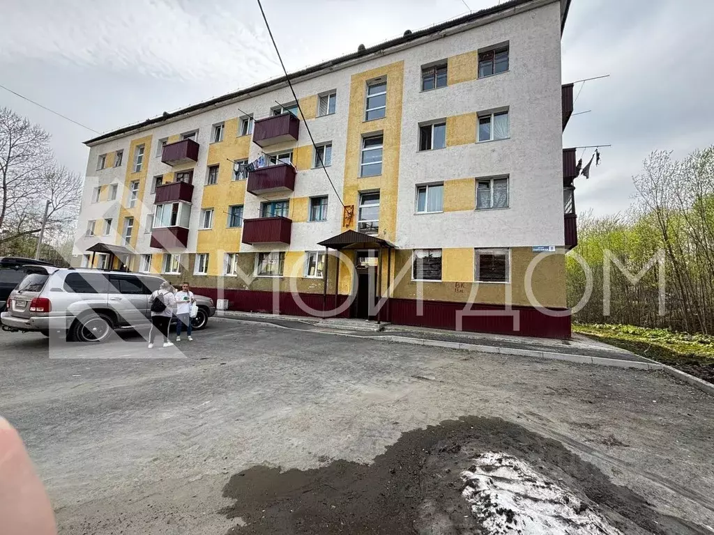 2-к кв. Сахалинская область, Долинский городской округ, с. Быков ул. ... - Фото 1