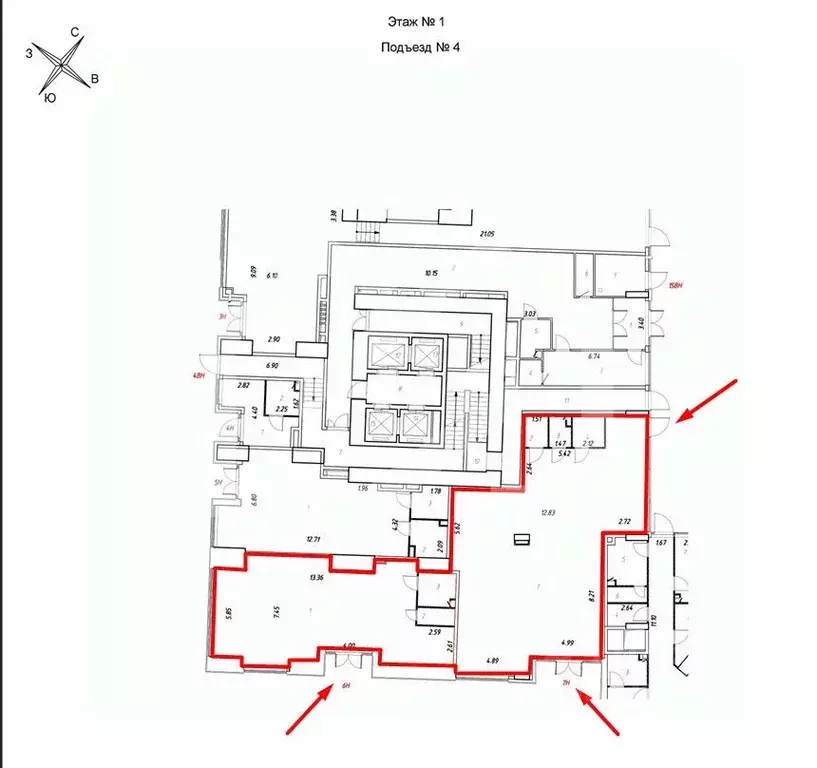 Помещение свободного назначения в Москва ул. Академика Волгина, 2 (264 ... - Фото 2