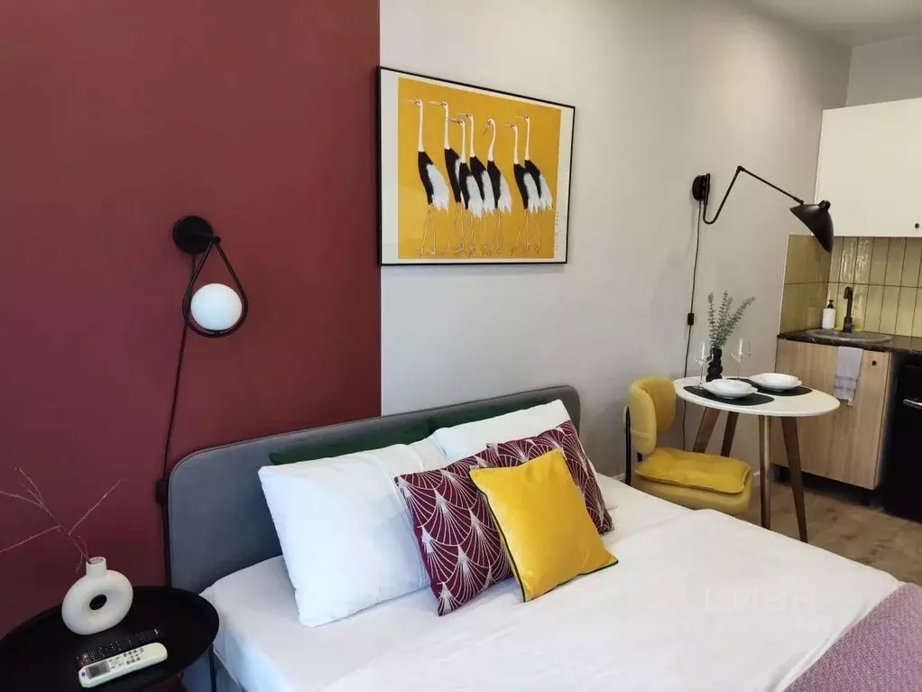 Студия Краснодарский край, Сочи Адлер жилрайон, ул. Чкалова, 13 (25.0 ... - Фото 2