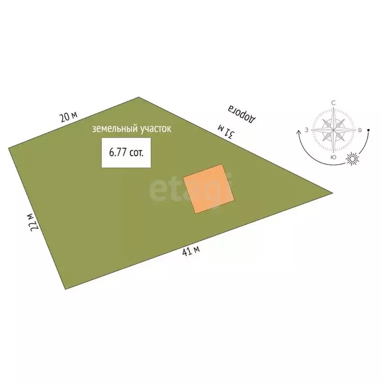 Дом в Хабаровский край, Хабаровск ул. Воспоминаний, 6 (32 м) - Фото 1