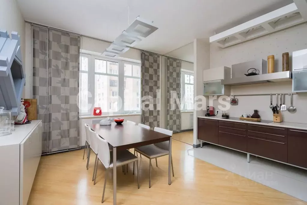 3-к кв. Москва 1-й Смоленский пер., 17 (133.0 м) - Фото 1