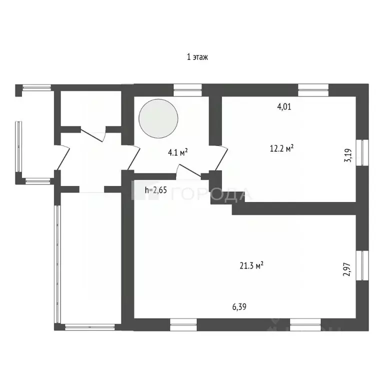 Дом в Кемеровская область, Новокузнецк ул. Николая Островского, 18 ... - Фото 2
