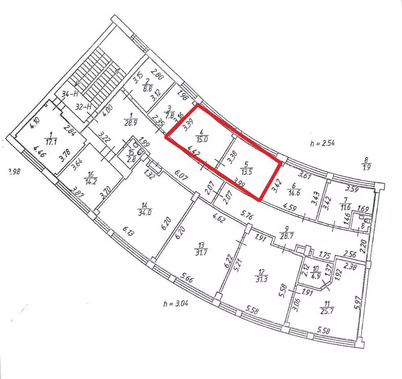 Офис в Санкт-Петербург Литовская ул., 17А (29 м) - Фото 2