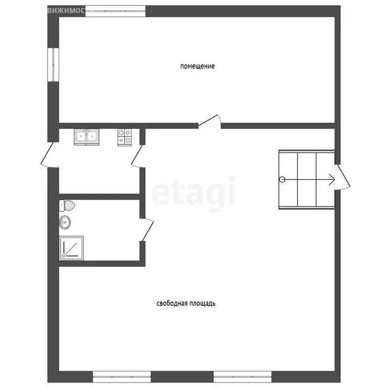 Помещение свободного назначения (57 м) - Фото 1