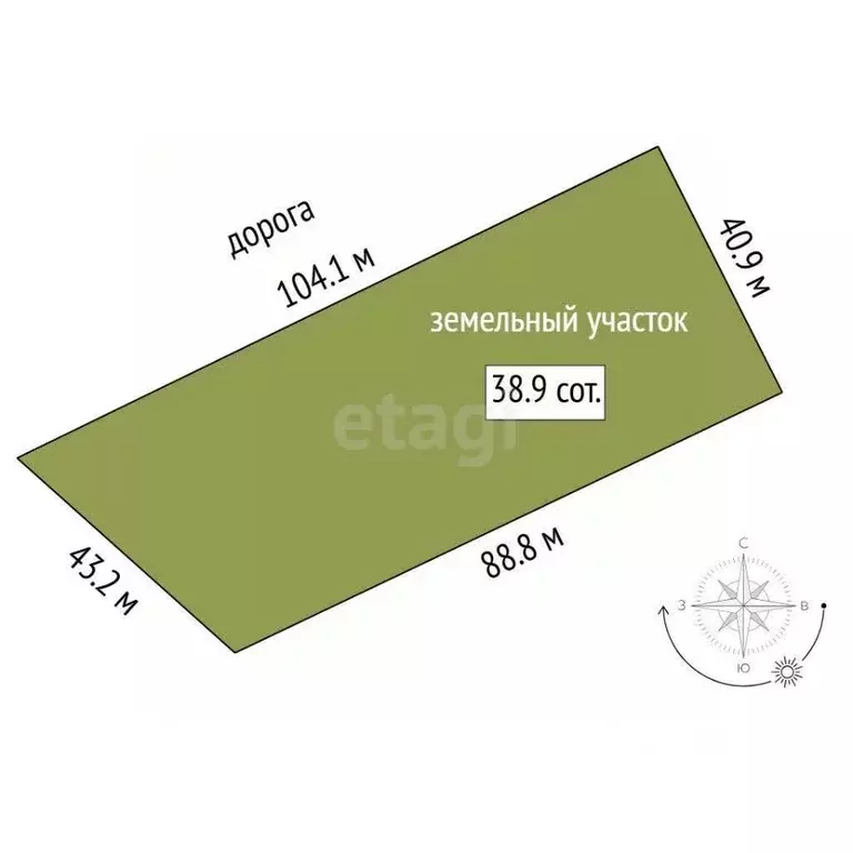 Участок в Тюменская область, Нижнетавдинский муниципальный округ, ... - Фото 2