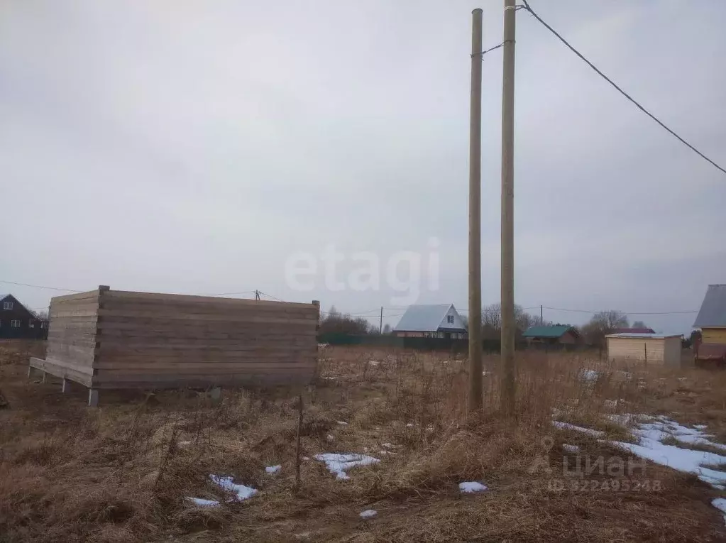 Участок в Вологодская область, д. Захарово (Марковский сельсовет)  ... - Фото 1