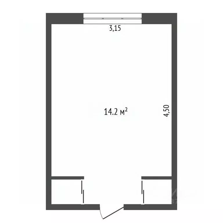 Комната Амурская область, Благовещенск ул. Шимановского, 46 (14.2 м) - Фото 1
