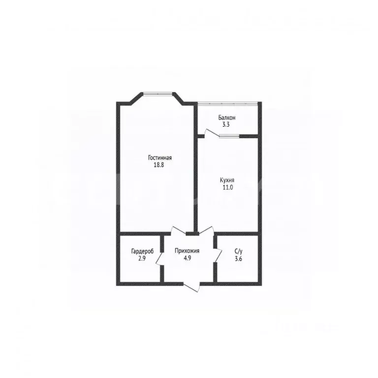 1-к кв. Краснодарский край, Краснодар ул. Имени Дзержинского, 64/2 ... - Фото 1