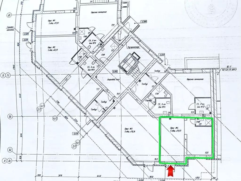 Продам торговую площадь, 80 м - Фото 0