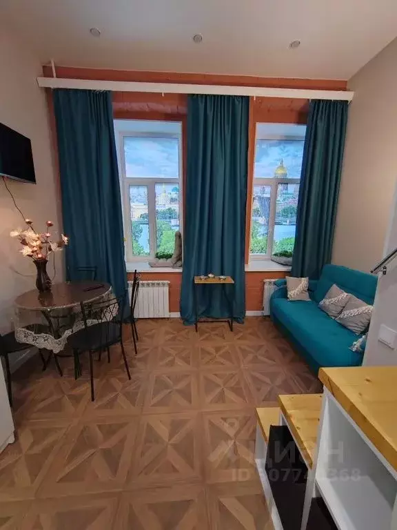Студия Санкт-Петербург ул. Маркина, 10 (20.0 м) - Фото 1