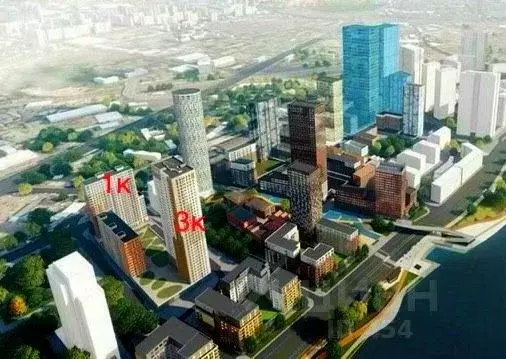 3-к кв. Москва Сидней Сити ЖК, к3 (83.0 м) - Фото 0