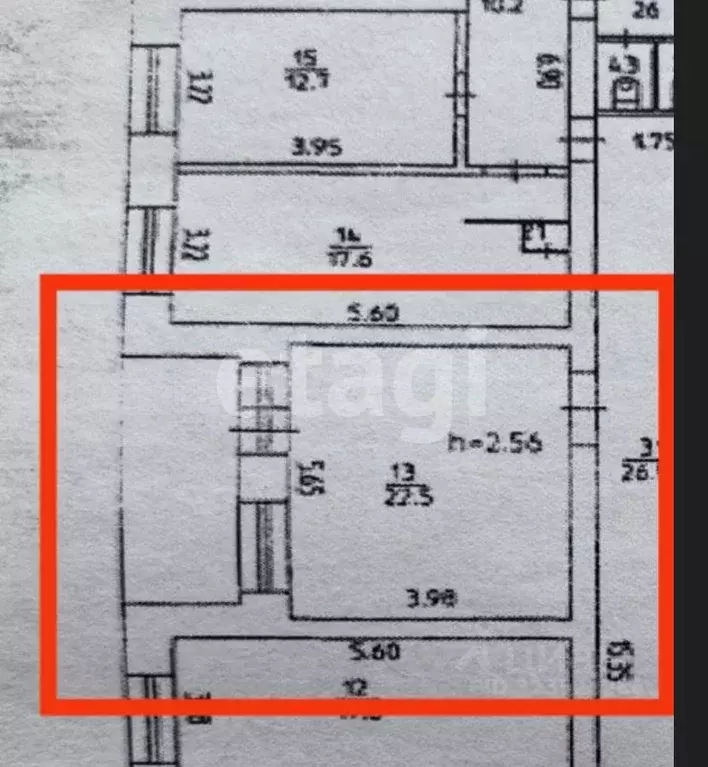 Комната Пермский край, Пермь Таборская ул., 20 (32.5 м) - Фото 2