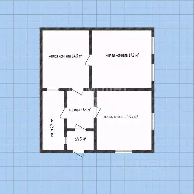 Дом в Дагестан, Махачкала ул. Коркмасова, 59 (58 м) - Фото 2