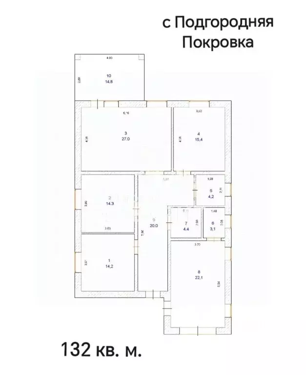 Дом в Оренбургская область, Оренбургский район, с. Подгородняя ... - Фото 1