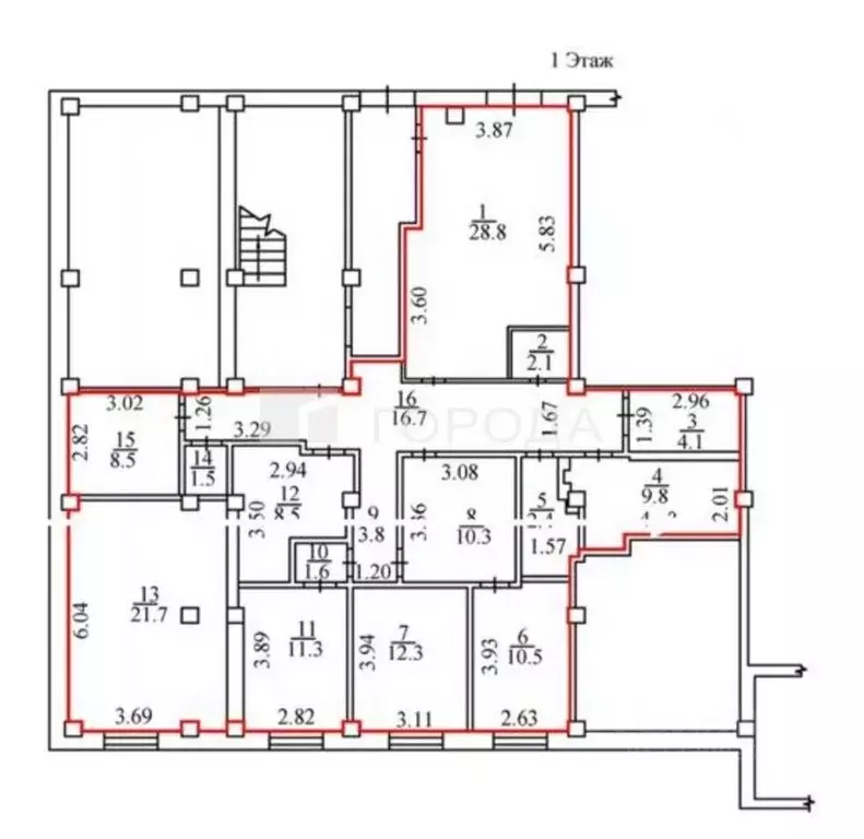 Помещение свободного назначения в Новосибирская область, Новосибирск ... - Фото 2