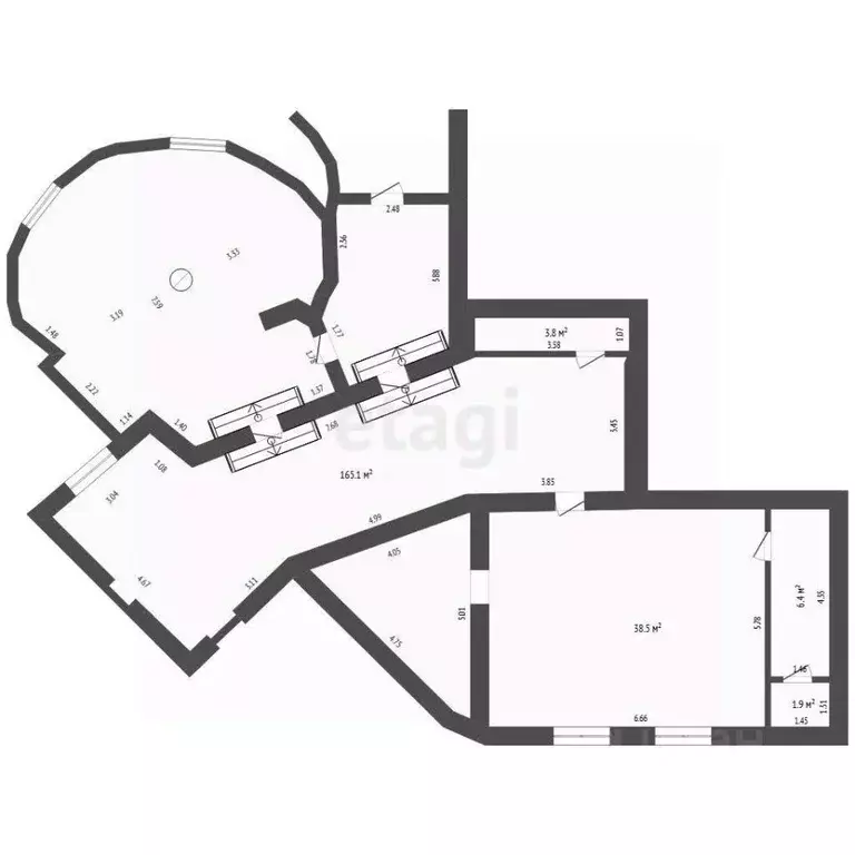 Помещение свободного назначения в Тюменская область, Тюмень ул. ... - Фото 1