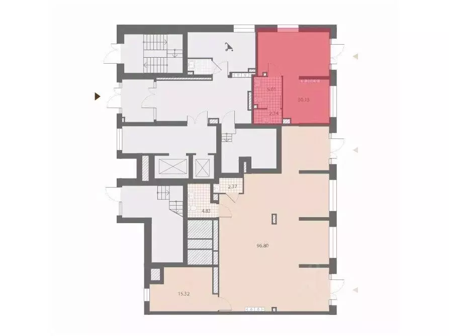 Помещение свободного назначения в Санкт-Петербург № 54 муниципальный ... - Фото 1