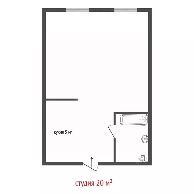 Студия Свердловская область, Екатеринбург Елизавет жилрайон, ш. ... - Фото 2