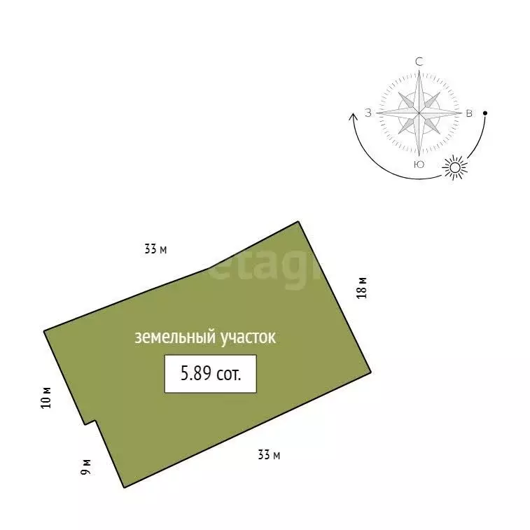 Дом в село Вознесенка, Солнечная улица (66.6 м) - Фото 2