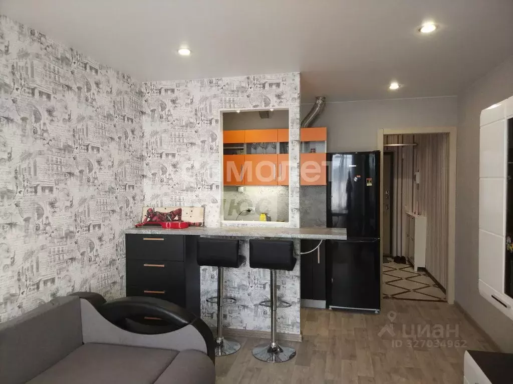 Студия Московская область, Домодедово Востряково мкр, ул. Донская, 5 ... - Фото 1