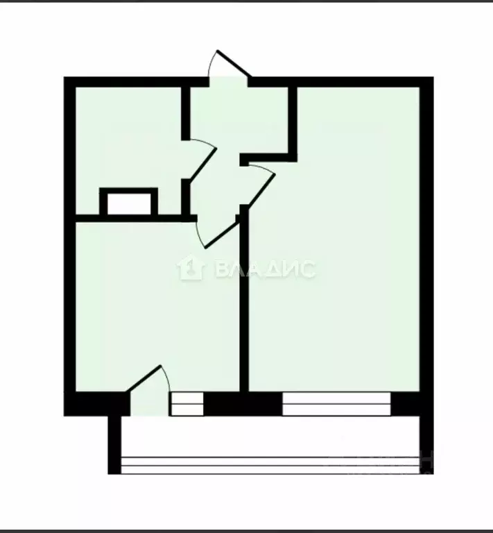 1-к кв. Ленинградская область, Мурино Всеволожский район, просп. ... - Фото 1