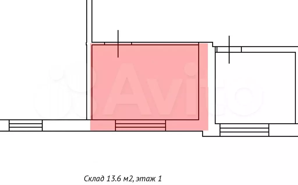 Сдам помещение свободного назначения, 13.6 м - Фото 0