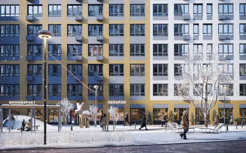 Студия Москва Родные кварталы жилой комплекс (20.6 м) - Фото 2