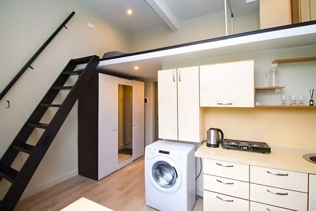 Студия Москва Шереметьевская ул., 85С1 (18.0 м) - Фото 2