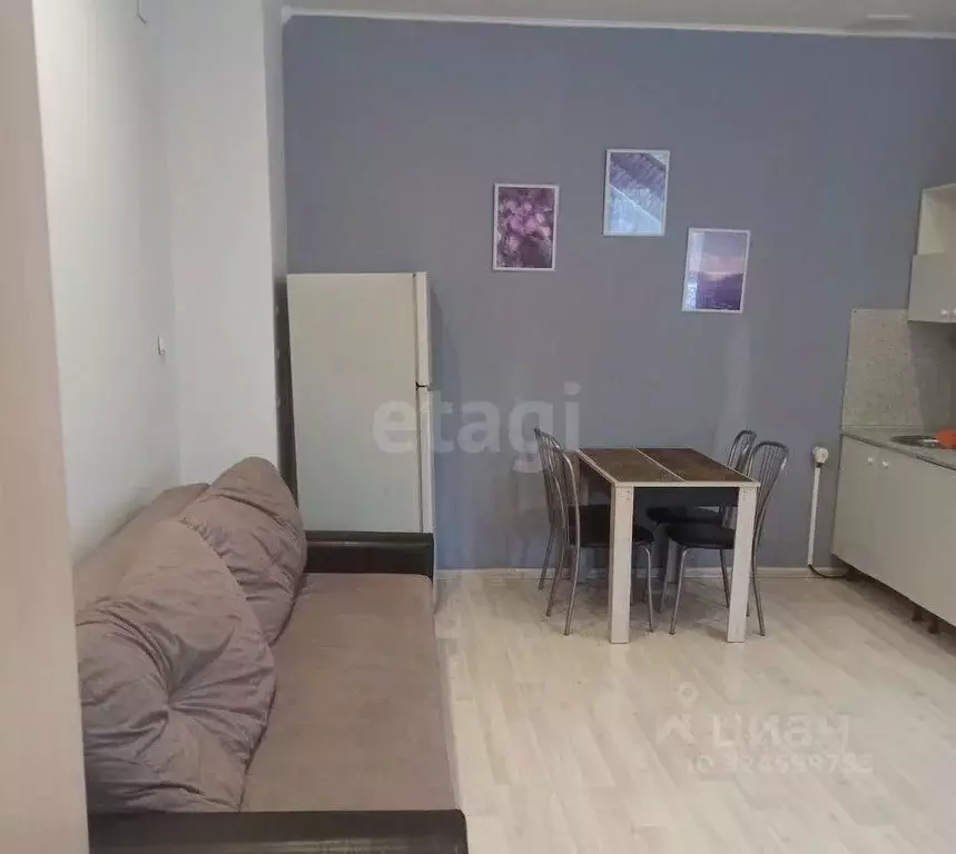 Студия Тюменская область, Тюмень Рощино мкр, ул. Медовая, 7 (38.0 м) - Фото 1