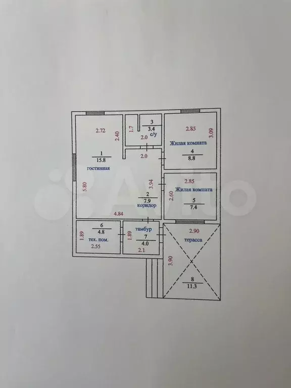 Дом 66,2 м на участке 10 сот. - Фото 0